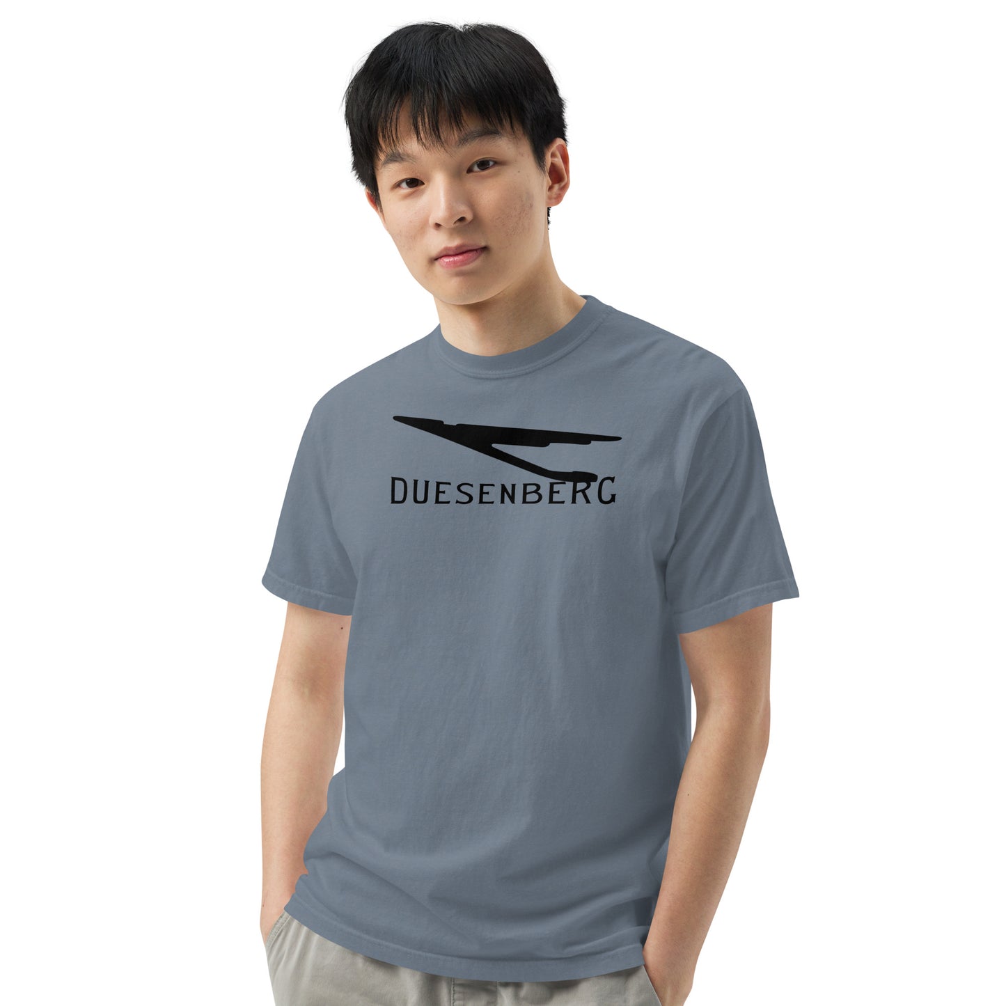 Duesenberg - Logo - Unisex garment-dyed heavyweight t-shirt