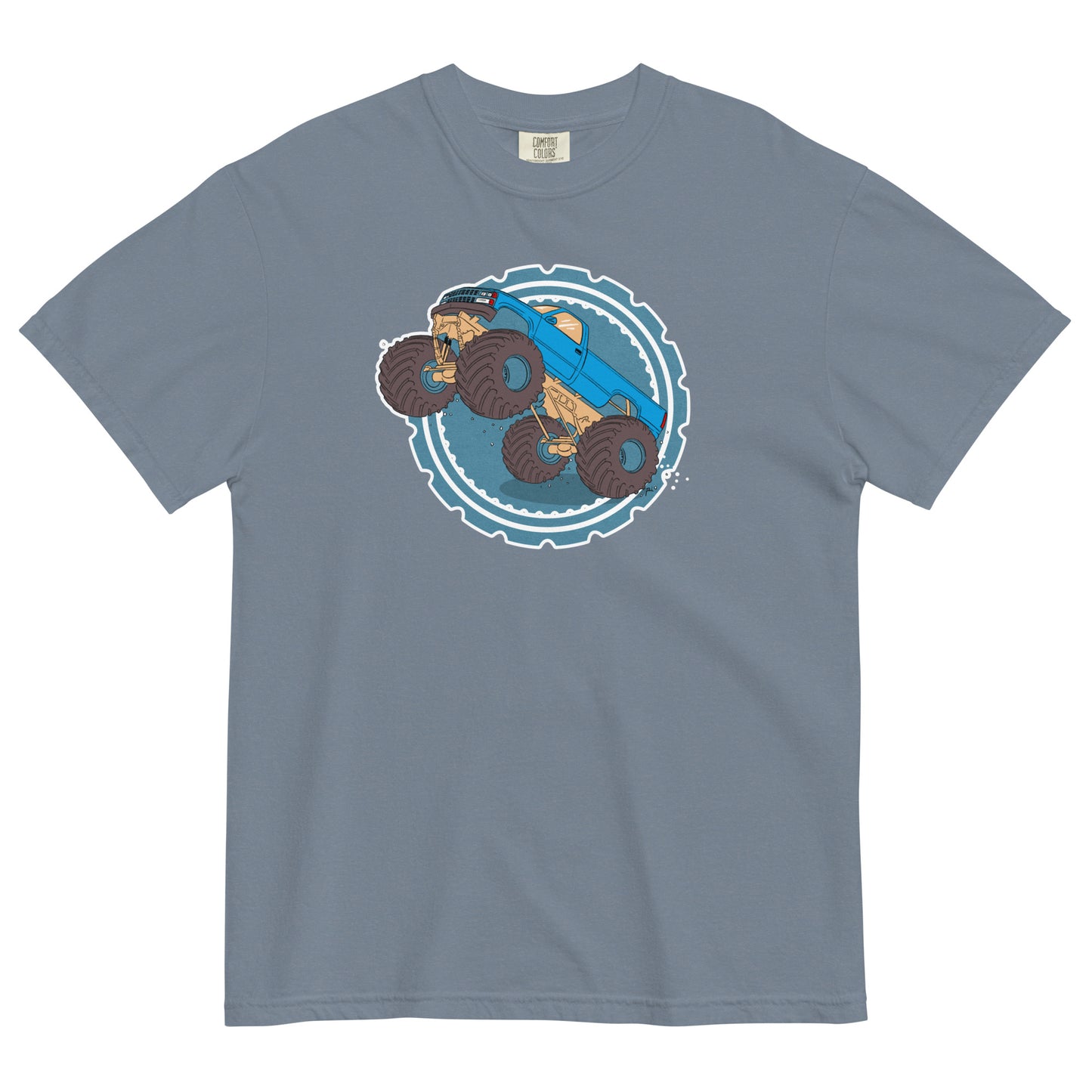 Monster Truck - Unisex garment-dyed heavyweight t-shirt