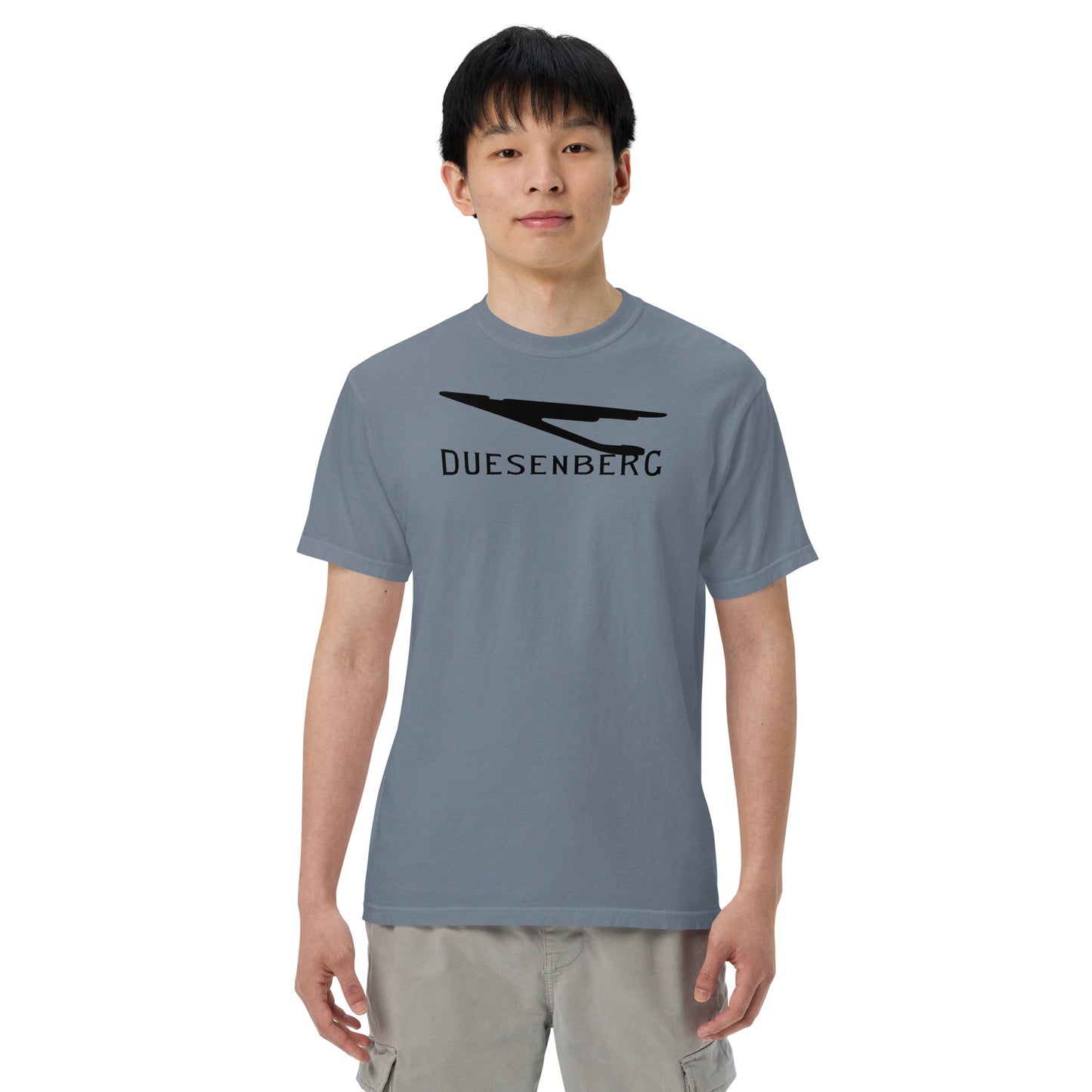 Duesenberg - Logo - Unisex garment-dyed heavyweight t-shirt
