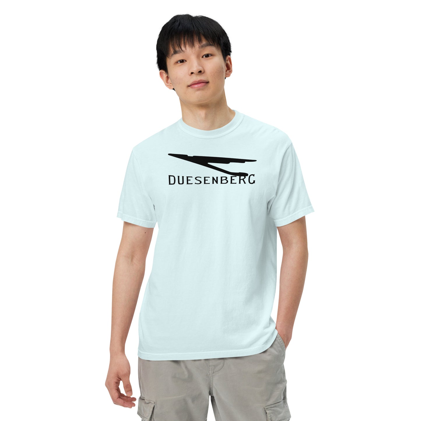 Duesenberg - Logo - Unisex garment-dyed heavyweight t-shirt