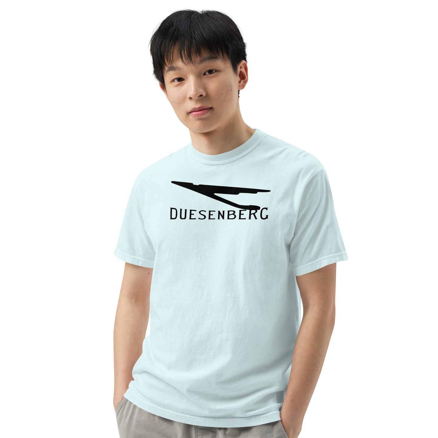 Duesenberg - Logo - Unisex garment-dyed heavyweight t-shirt