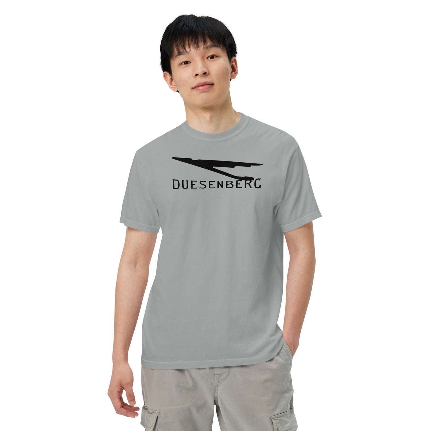 Duesenberg - Logo - Unisex garment-dyed heavyweight t-shirt