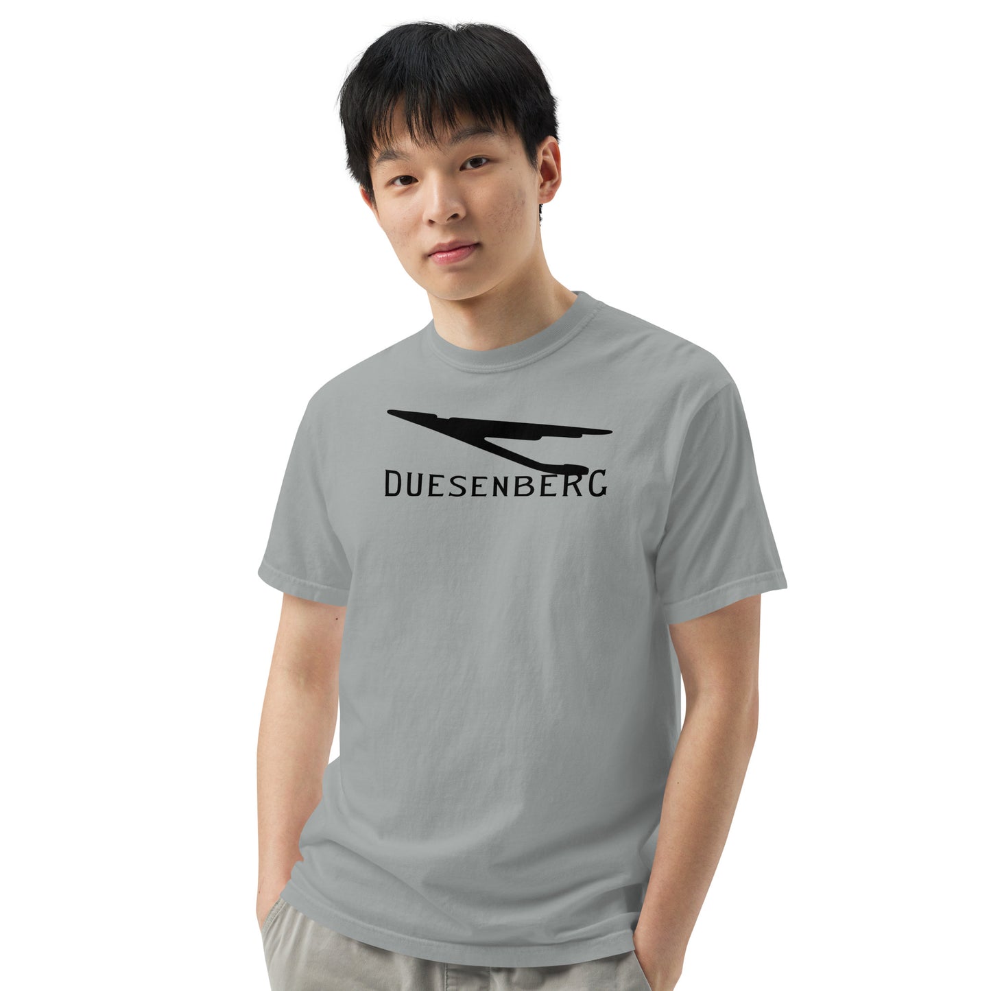 Duesenberg - Logo - Unisex garment-dyed heavyweight t-shirt
