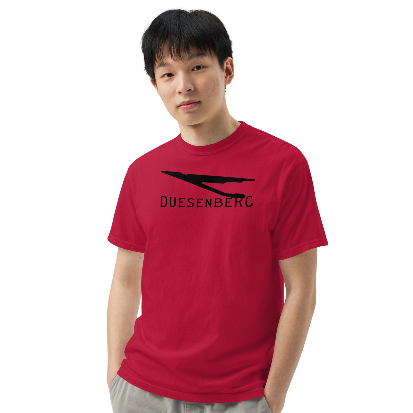 Duesenberg - Logo - Unisex garment-dyed heavyweight t-shirt