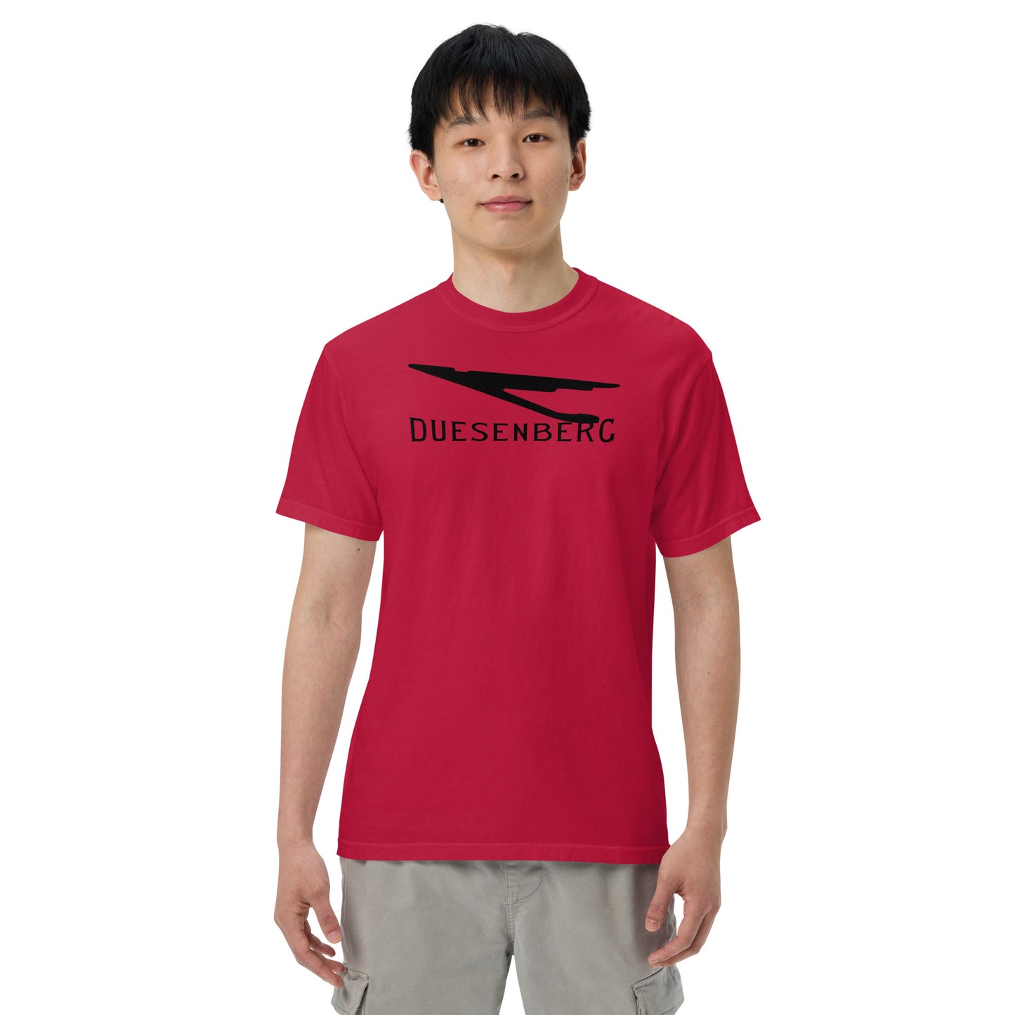 Duesenberg - Logo - Unisex garment-dyed heavyweight t-shirt