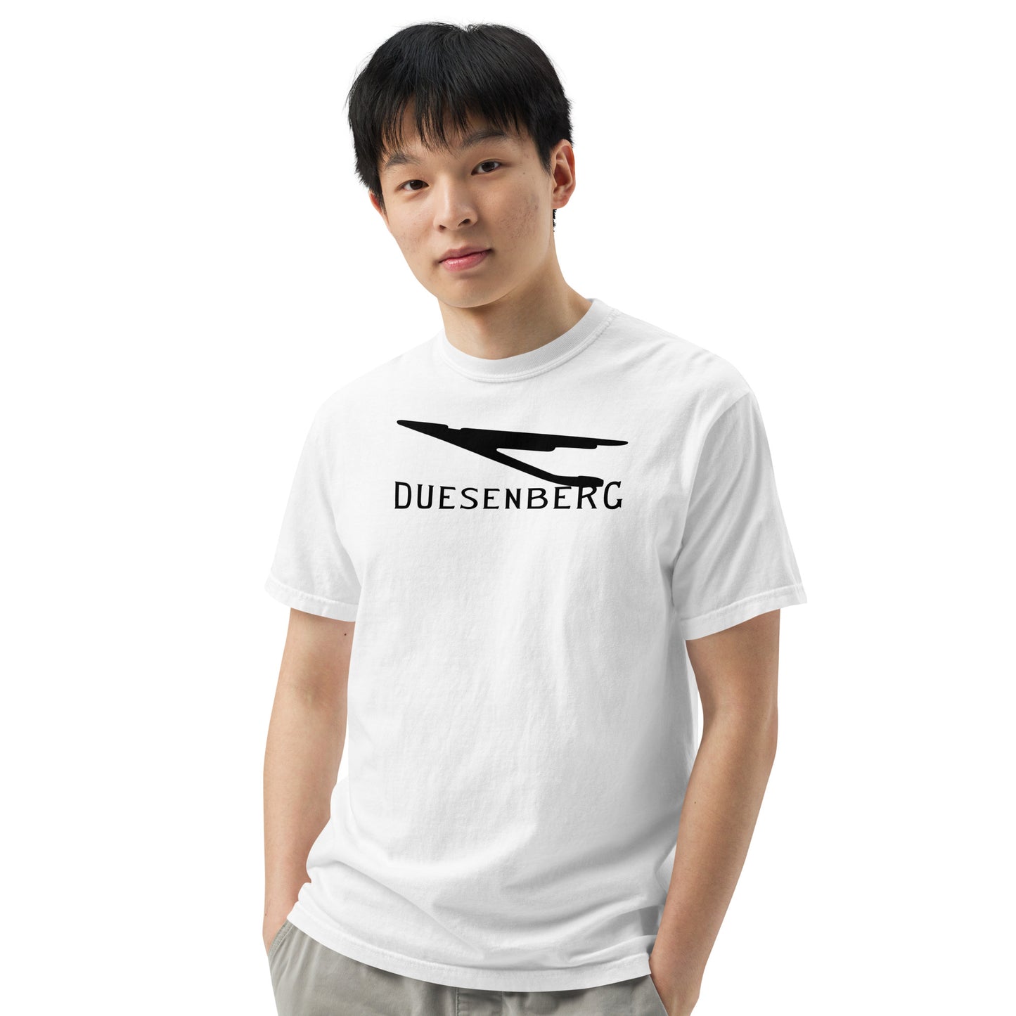 Duesenberg - Logo - Unisex garment-dyed heavyweight t-shirt