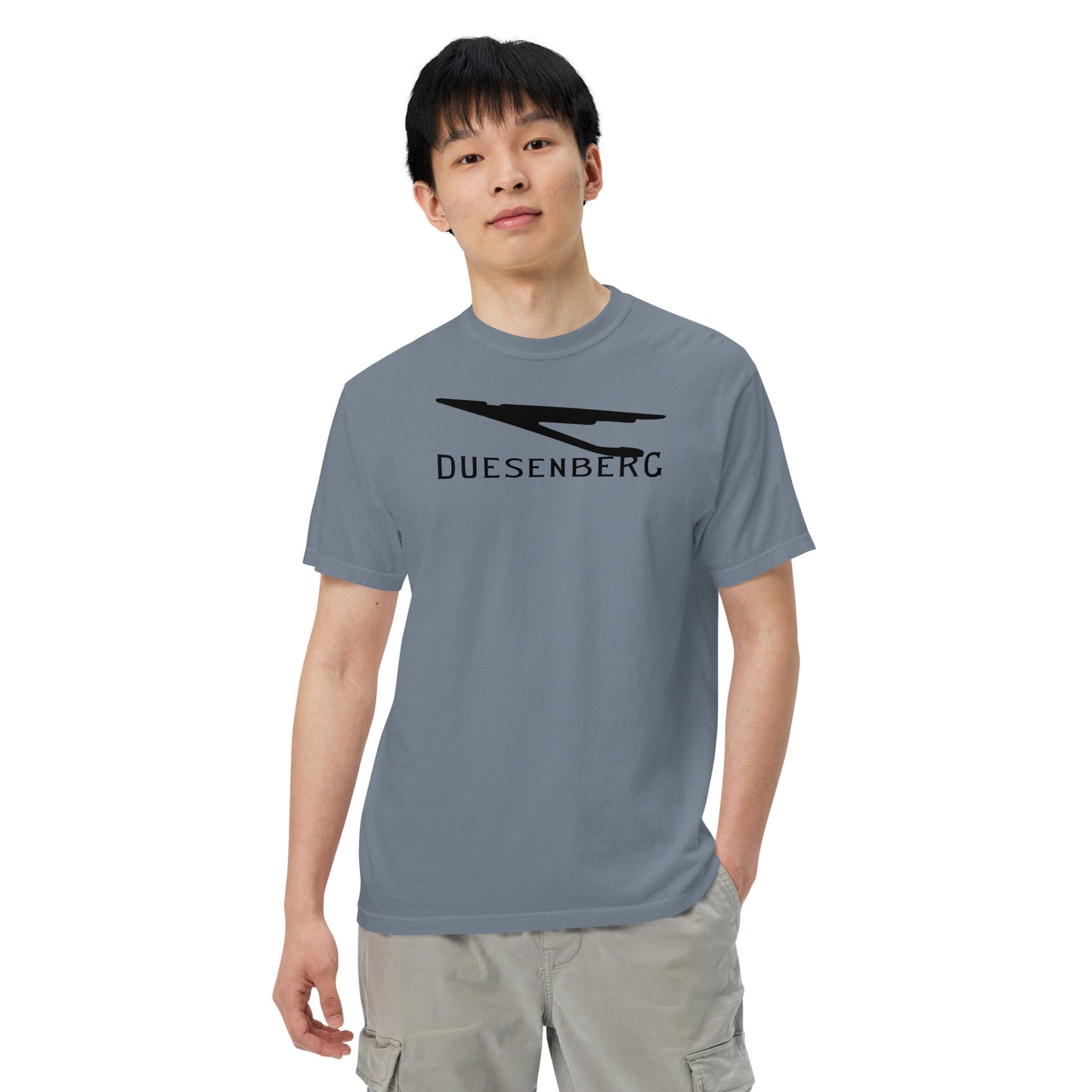 Duesenberg - Logo - Unisex garment-dyed heavyweight t-shirt