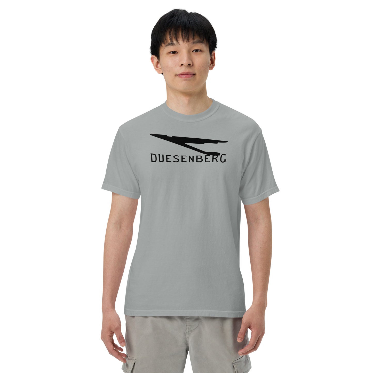 Duesenberg - Logo - Unisex garment-dyed heavyweight t-shirt